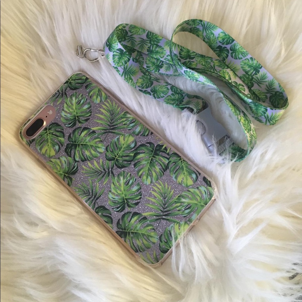 Cute iPhone case with lanyard